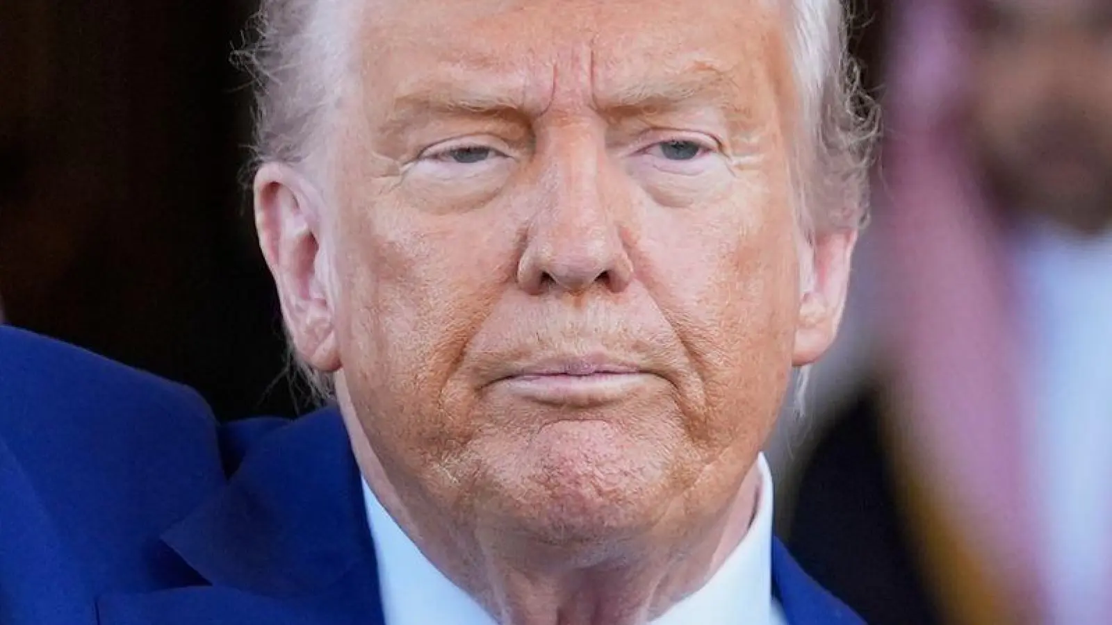  „Viel Glück, Syrien“, sagte Trump in Riad.  (Foto: Alex Brandon/AP/dpa)