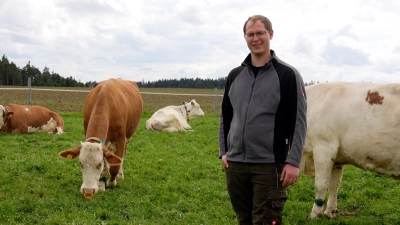 Landwirt Kevin Weigl führt den Hof der Eltern in die Zukunft. (Foto: Sophie Leitz, Max Dettenthaler und Simon Schmidt)