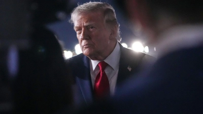USA kündigen Schläge gegen den Iran an. (Archivbild) (Foto: Mark Schiefelbein/AP/dpa)