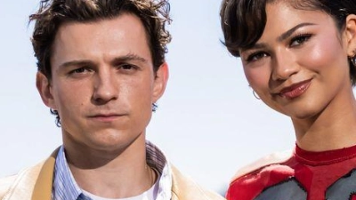 „Spider-Man: Brand New Day“ ist die vierte Verfilmung mit Tom Holland als Peter Parker alias Spider-Man und Zendaya in der Rolle seiner Freundin. (Archivbild) (Foto: Christoph Soeder/dpa)
