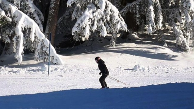 Verglichen mit früheren Jahren fällt nicht nur weniger Schnee, er schmilzt auch schneller dahin. (Archivbild) (Foto: Karl-Josef Hildenbrand/dpa)