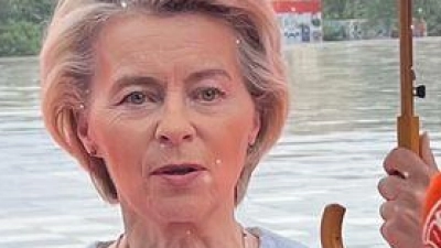 EU-Kommissionschefin Ursula von der Leyen findet in Tirana deutliche Worte zu Russlands Kurs in Verhandlungen mit der Ukraine. (Foto: Katharina Redanz/dpa)