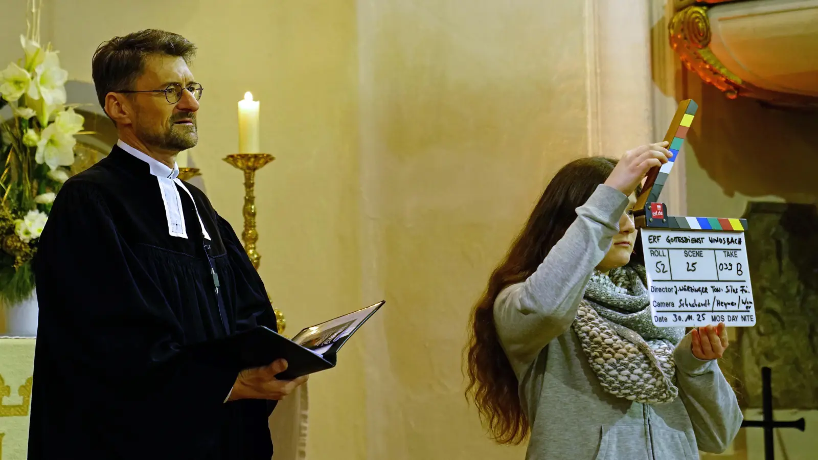 Die Predigt von Dekan Klaus Schlicker prüfte der Sender vorab. Den fertigen Gottesdienst-Film hat er selbst noch nicht gesehen. (Foto: Elke Walter)