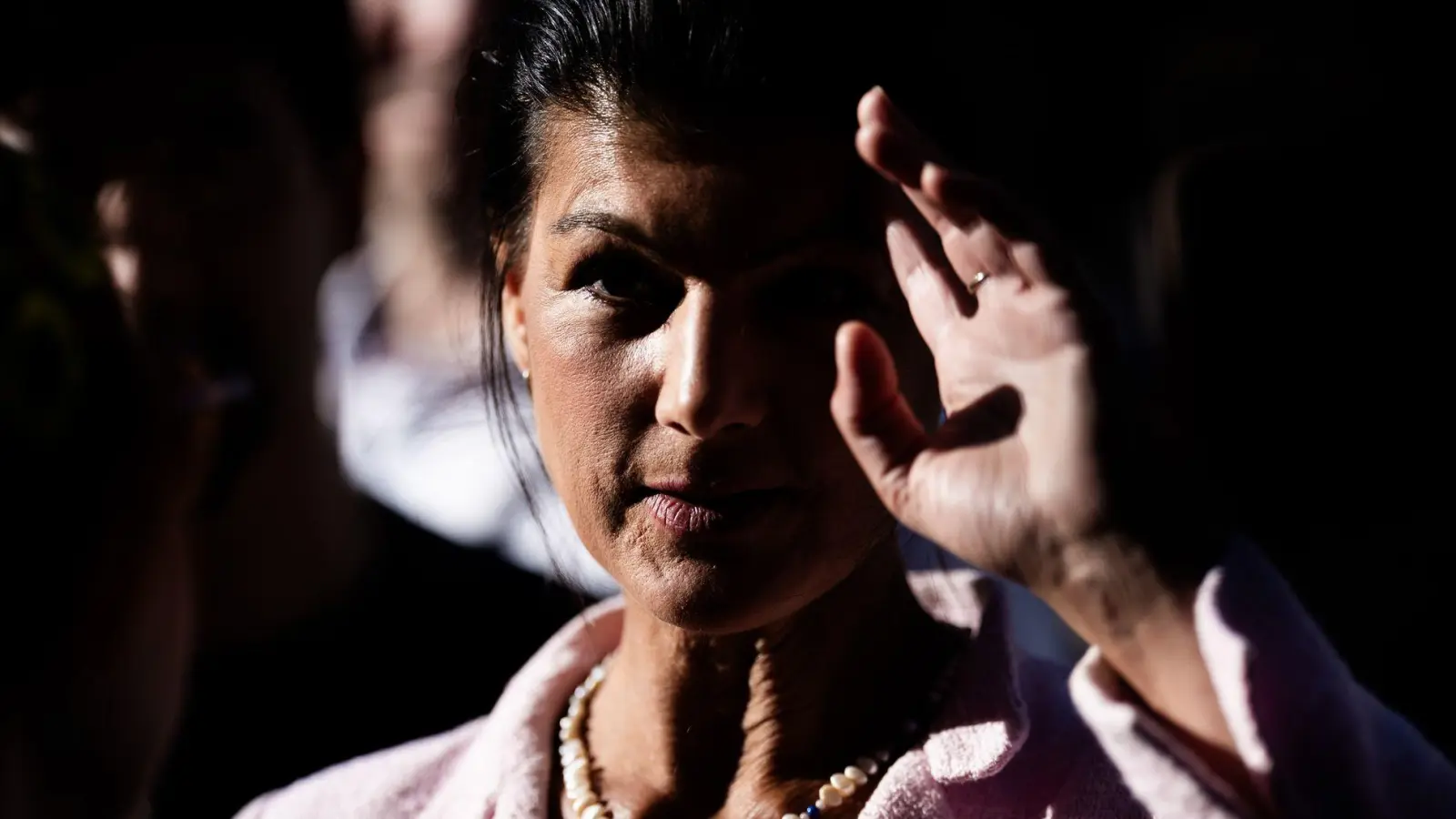 BSW-Gründerin Sahra Wagenknecht hofft auf den Sprung ihrer Partei in den Magdeburger Landtag. (Archivbild) (Foto: Christoph Soeder/dpa)