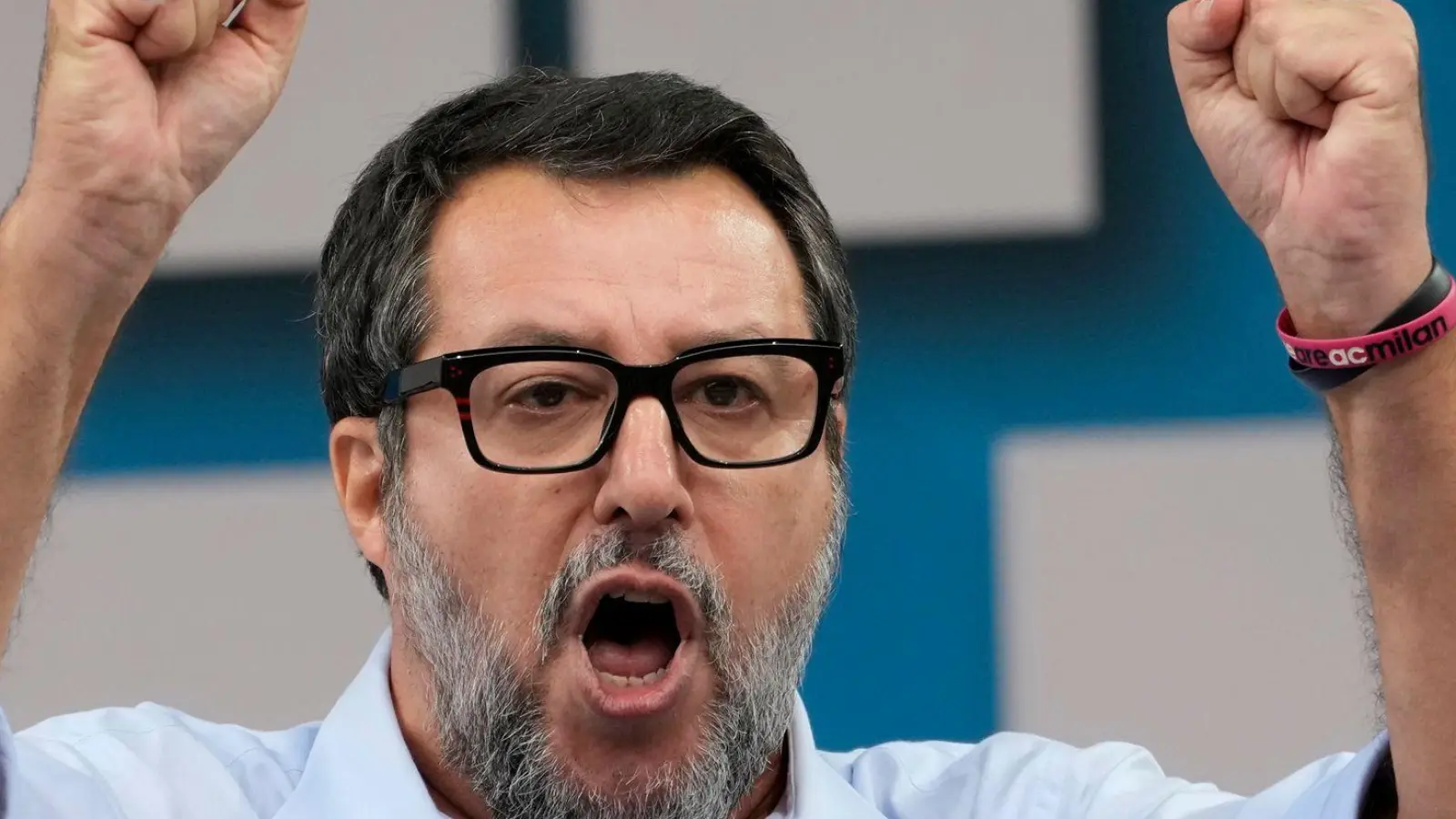 Matteo Salvini spricht von „Schande“. (Archivbild) (Foto: Antonio Calanni/AP/dpa)