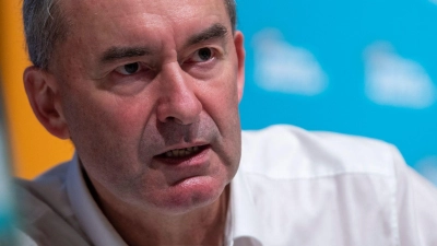 Hubert Aiwanger gibt sich selbstbewusst. (Foto: Stefan Puchner/dpa)