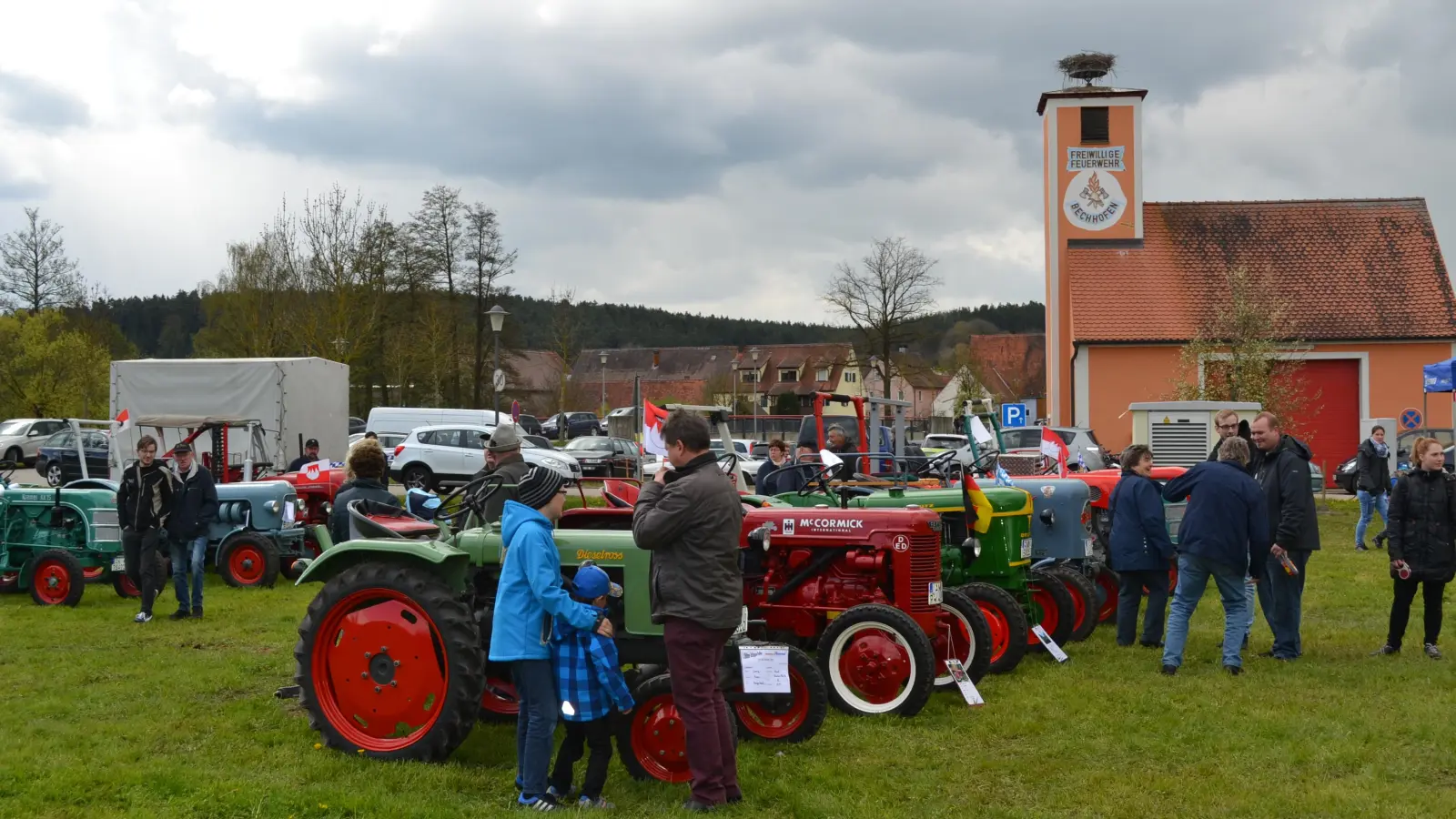 Am 1. Mai findet zum 14. Mal in Folge das beliebte Oldtimer-Schlepper-Treffen statt. (Foto: Klemens Hoppe)
