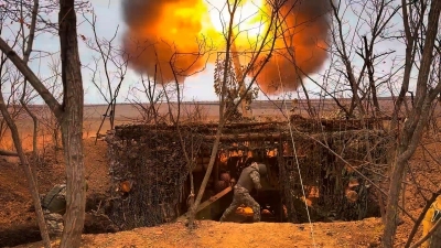 Erneut Kämpfe in der Ukraine. (Archivbild) (Foto: Uncredited/Russian Defense Ministry Press Service/AP/dpa)