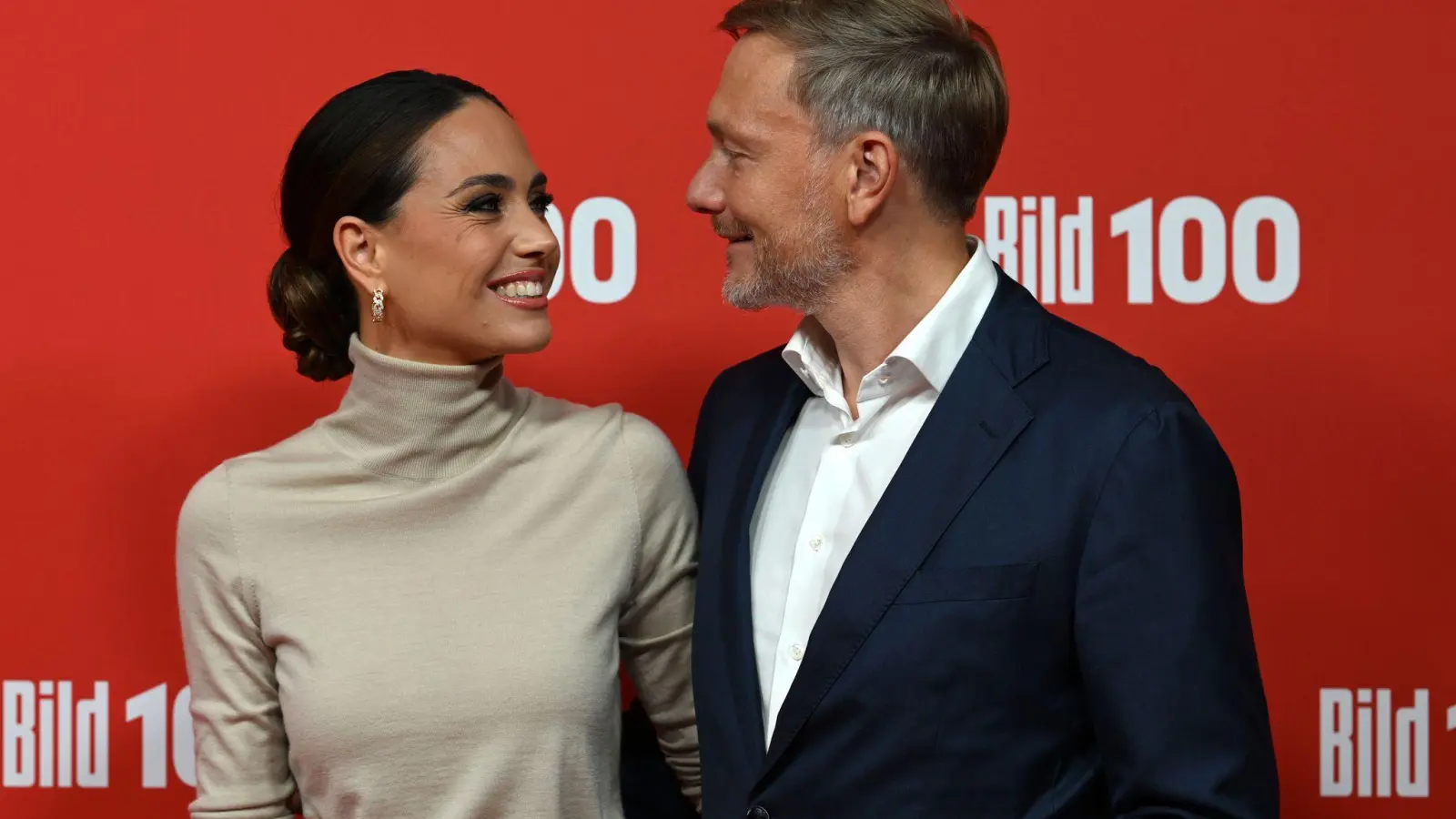 Christian Lindner und Franca Lehfeldt erwarten ihr erstes gemeinsames Kind. (Archivbild) (Foto: Jens Kalaene/dpa)