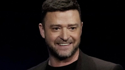 Justin Timberlake während der Präsentation der Walt Disney Studios. (Foto: Chris Pizzello/Invision via AP/dpa)