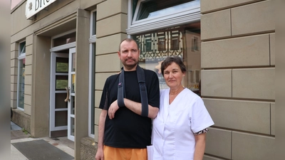 Der Metzgermeister und Betriebsleiter Roland Brügel und seine Schwester Gudrun Donig, die sich zuletzt um die Geschäftsführung kümmerte. (Foto: Andreas Reum)