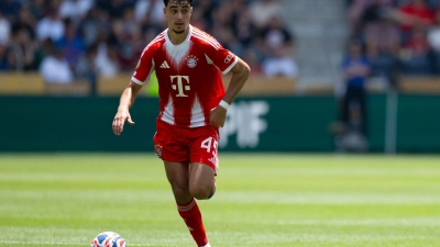 Adam Aznou verlässt den FC Bayern München. (Foto: Sven Hoppe/dpa)