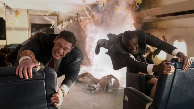 Die Präsidentenmaschine stürzt ab. (Foto: Amazon MGM Studios/Prime Video/dpa)