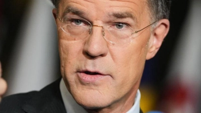 Wirbt um Unterstützung für die Ukraine: Nato-Generalsekretär Mark Rutte. (Archivbild) (Foto: Virginia Mayo/AP/dpa)