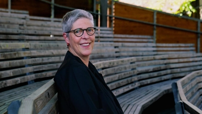 Führt in Dinkelsbühl Regie bei Steven Moffats Komödie „Eine Mords-Freundin”: Gisela Maria Schmitz (Foto: Elke Walter)