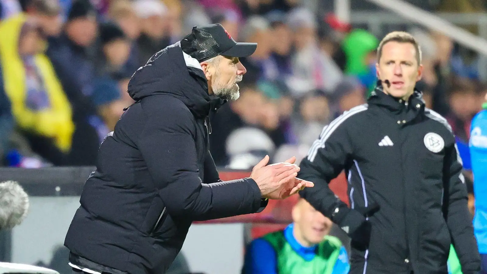 Marco Rose kann bei RB Leipzig erst einmal durchatmen. (Foto: Frank Molter/dpa)