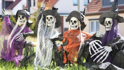 Die Vorbereitungen auf die Walpurgisnacht laufen bereits. (Archivbild) (Foto: Matthias Bein/dpa)