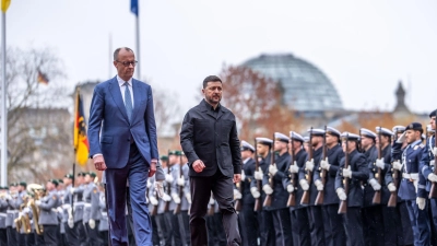 Deutsch-ukrainische Regierungskonsultationen (Foto: Michael Kappeler/dpa)
