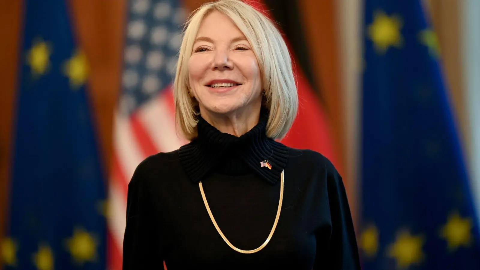 Amy Gutmann ist neue Botschafterin der Vereinigten Staaten von Amerika in Deutschland. (Foto: Britta Pedersen/dpa-Zentralbild/dpa)