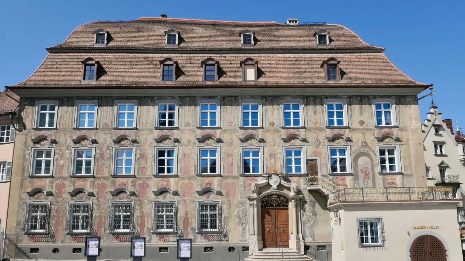 Das historische Lindauer Stadtmuseum wurde in den vergangenen sechs Jahren für mehr als 33 Millionen Euro saniert. (Foto: Ulf Vogler/-/dpa)
