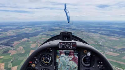 Der Aeroclub Ansbach steht in der Segelflug-Bundesliga nur noch auf Rang 19 der Gesamtwertung. (Foto: Dirk Hahn)