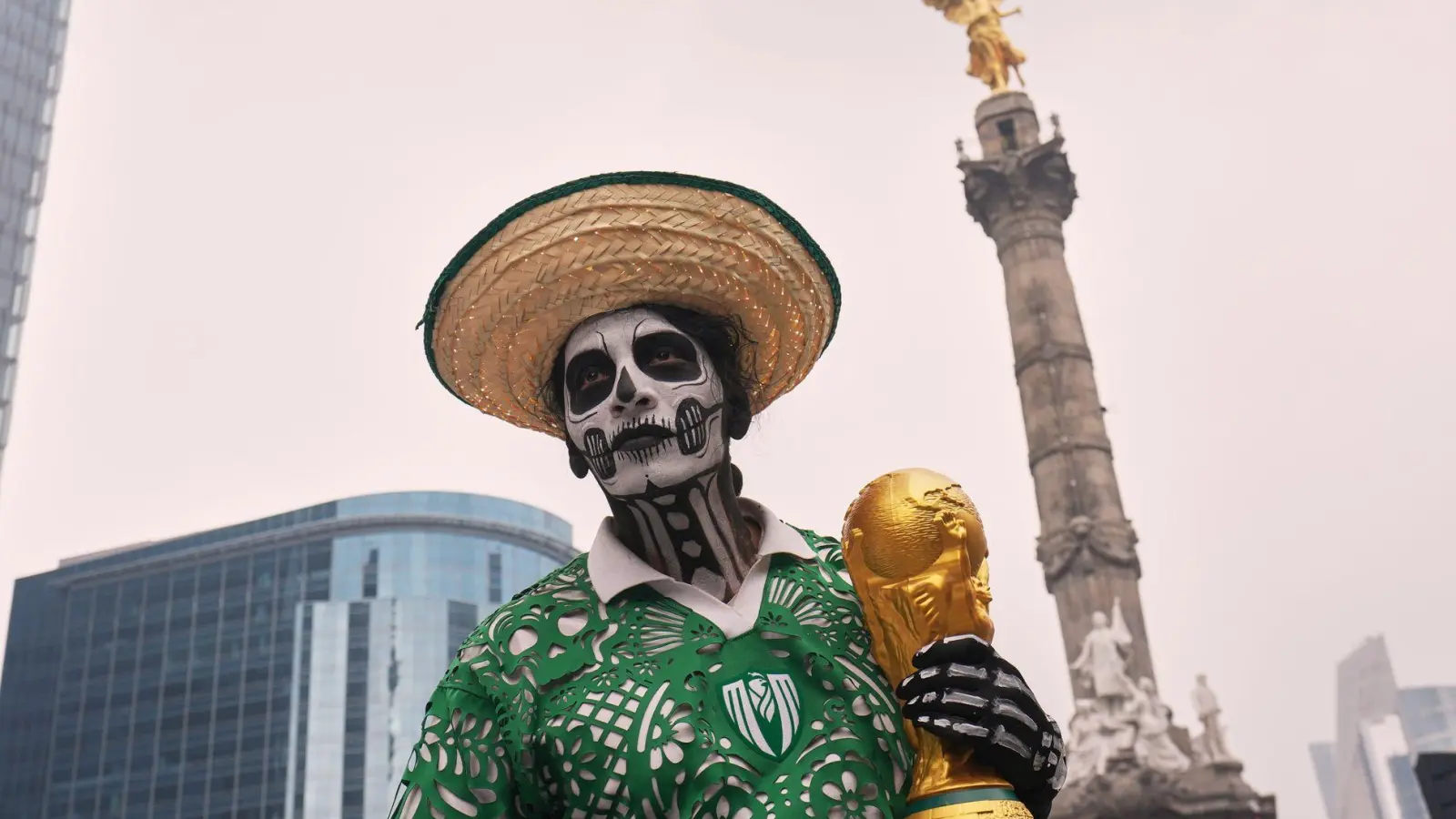 Zum dritten Mal startet eine WM in Mexiko-Stadt. (Foto: Moises Castillo/AP/dpa)