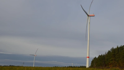 Insgesamt sieben Anlagen sollen im Viersternwald auf den Gemarkungen von Dietersheim, Markt Erlbach und Neustadt entstehen. Aber es sind noch nicht alle Hürden ausgeräumt. (Symbolbild: Johannes Zimmermann)