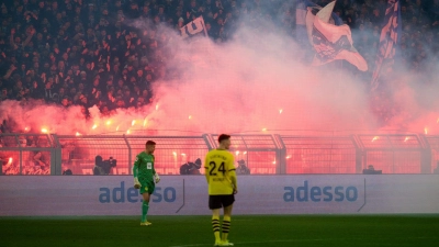 Spiel mit viel Brisanz: Dortmund steht gegen Bochum unter Druck. (Foto: Bernd Thissen/dpa)