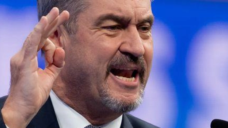 Markus Söder ist als CSU-Chef bestätigt worden. (Foto: Sven Hoppe/dpa)