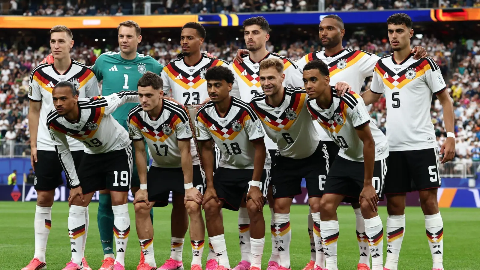 Die erste deutsche Startelf bei der WM 2026.   (Foto: Christian Charisius/dpa)