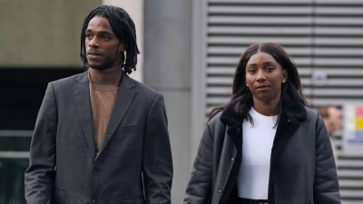 Die Athleten Bianca Williams (r.) und Ricardo dos Santos warfen der Polizei vor, sie aus rassistischen Gründen kontrolliert zu haben. (Archivbild) (Foto: Jonathan Brady/PA Wire/dpa)