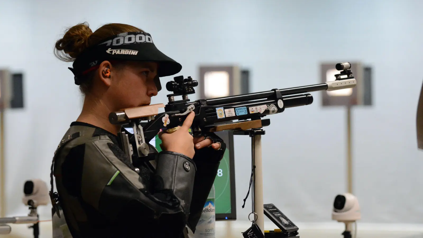 Verena Schmid profitierte gegen Luckenpaint von einer schlechten vierten Serie ihrer Gegnerin und holte locker einen Punkt. (Foto: Alexander Keck)