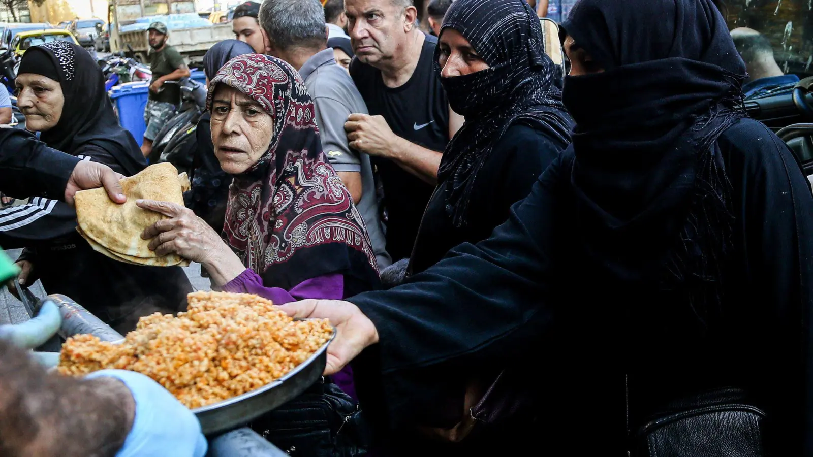 Viele der Vertriebenen im Libanon sind auf humanitäre Hilfe angewiesen. (Foto: Marwan Naamani/dpa)