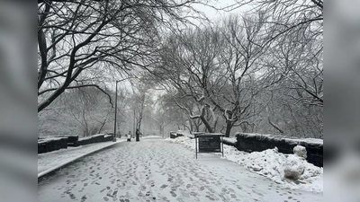 In New York legt der viele Schnee das öffentliche Leben lahm. (Foto: Christina Horsten/dpa)