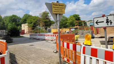 Aktuell liegt der Hauptsitz der Stadtgärtnerei inmitten der LGS-Baustellen. (Foto: Nina Daebel)
