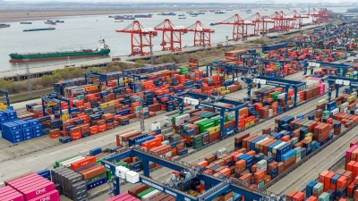 Chinas Wirtschaftsleistung wird von Exporten mit angetrieben. (Symbolbild)  (Foto: Xin Yi/XinHua/dpa)