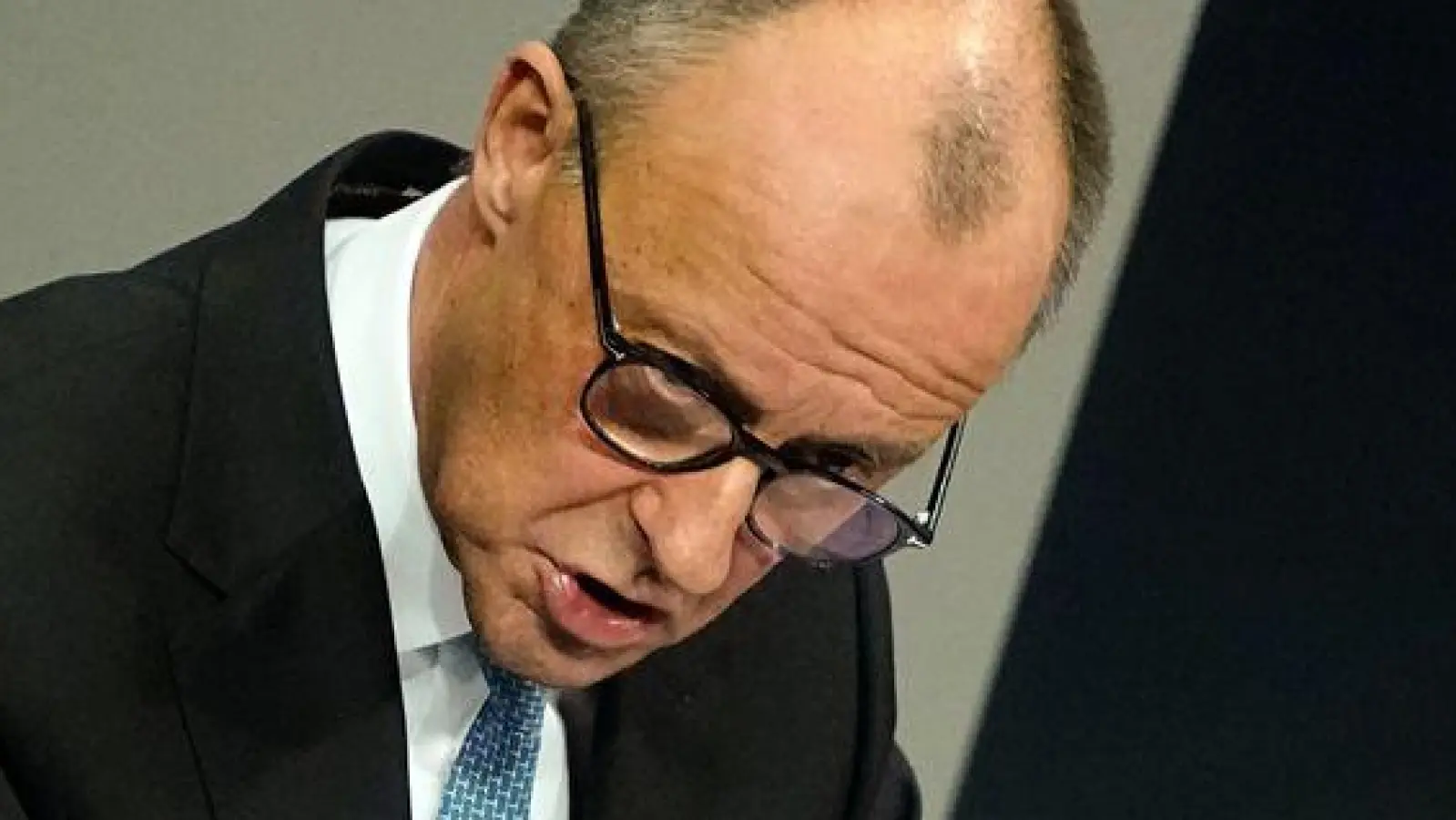 Der Bundeskanzler in der Generaldebatte im Bundestag. (Foto: Kay Nietfeld/dpa)