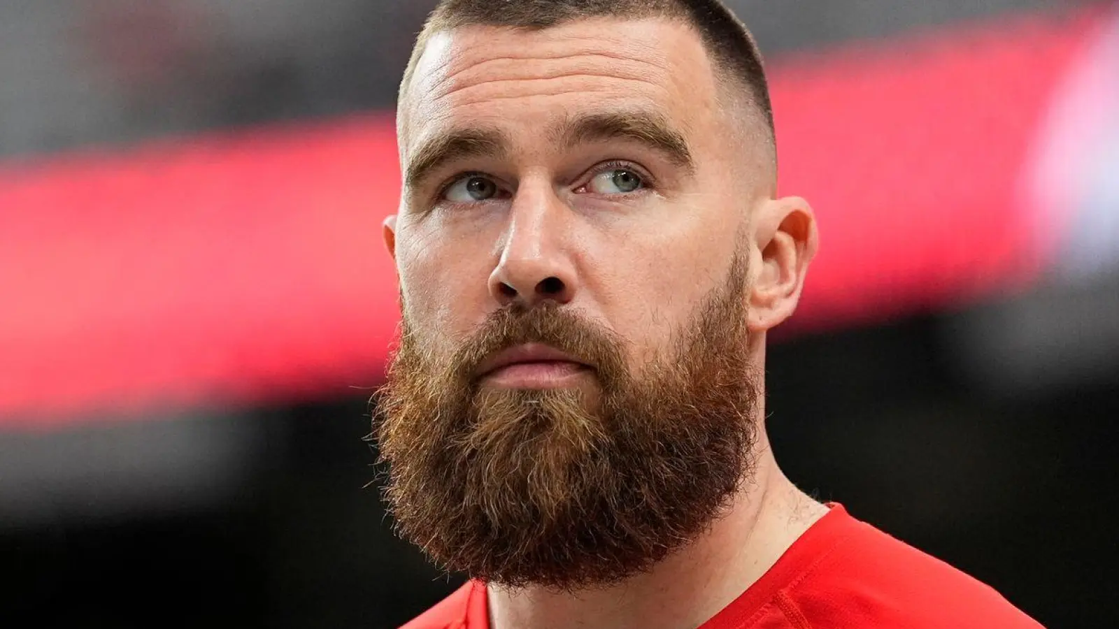 American-Football-Star Travic Kelce ist der Freund von Taylor Swift. (Foto: Julio Cortez/AP/dpa)