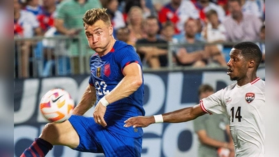 Volle Pulle im Gold Cup: Julian Gressel (links) gelang im Gruppenspiel gegen Trinidat &amp; Tobago eine Torvorlage. (Foto: USMNT)