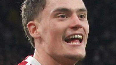 Florian Wirtz konnte endlich sein erstes Tor für den FC Liverpool feiern. (Foto: Ian Hodgson/AP/dpa)