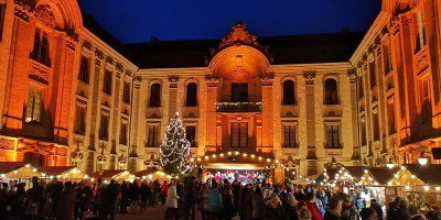 Auf Schloss Schillingsfürst findet auch 2024 der fürstliche Weihnachtsmarkt statt. (Foto: Jürgen Binder)