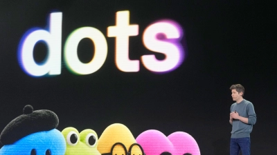 Mit Dots will OpenAI automatisierte KI-Agenten in den Alltag bringen. (Foto: Jeff Chiu/AP/dpa)