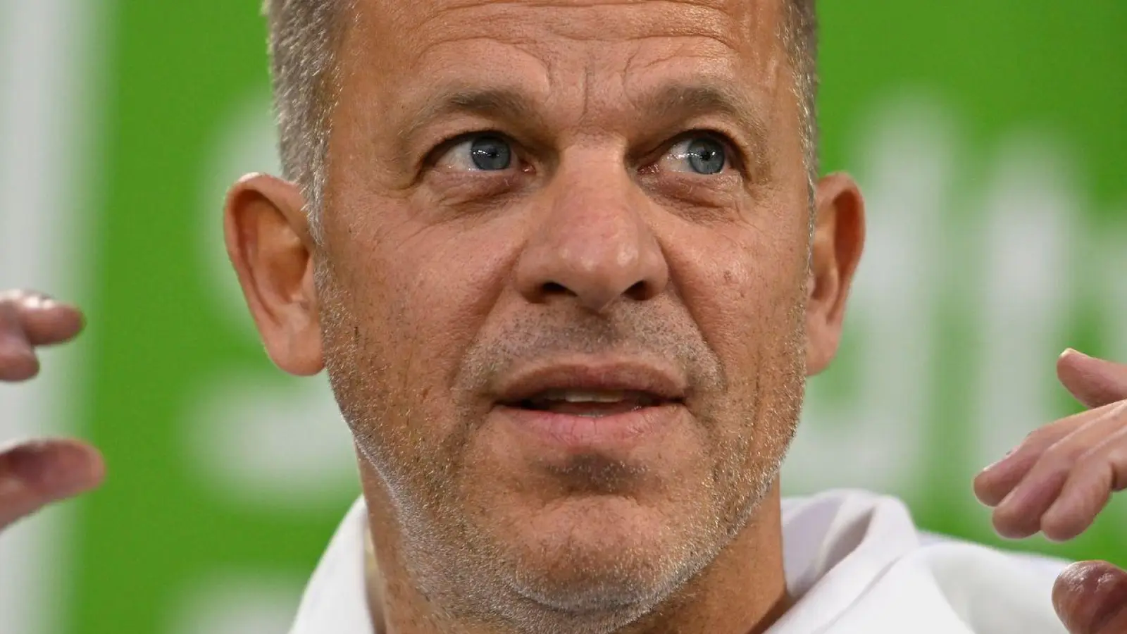 Kein guter Einstand für Düsseldorfs Trainer Markus Anfang.  (Foto: Anke Waelischmiller/dpa)
