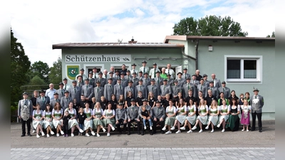 Die Mitglieder der Schützengruppe Elbersroth freuen sich auf die dreitägige Jubiläumsfeier vom 13. bis 15. Juni anlässlich des 50-jährigen Bestehens. (Foto: Werner Wenk)