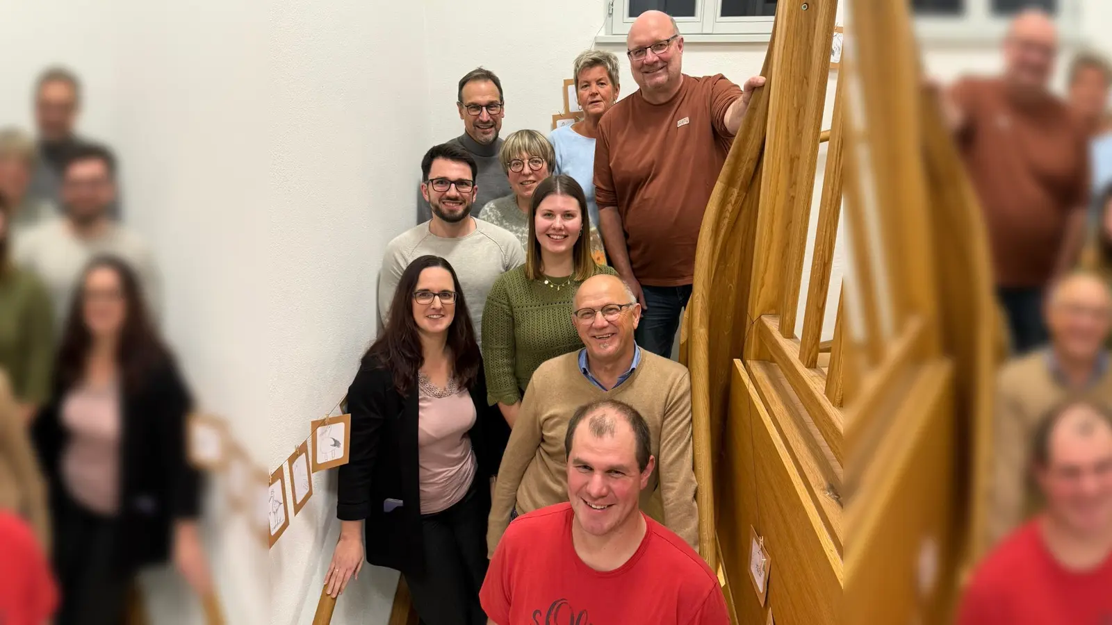 Die Nominierten der UWG Markt Bibart. (Foto: Christine Spies (Selbstauslöser))