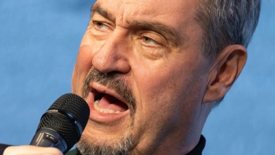 Markus Söder greift die AfD frontal an. (Archivbild) (Foto: Silas Stein/dpa)