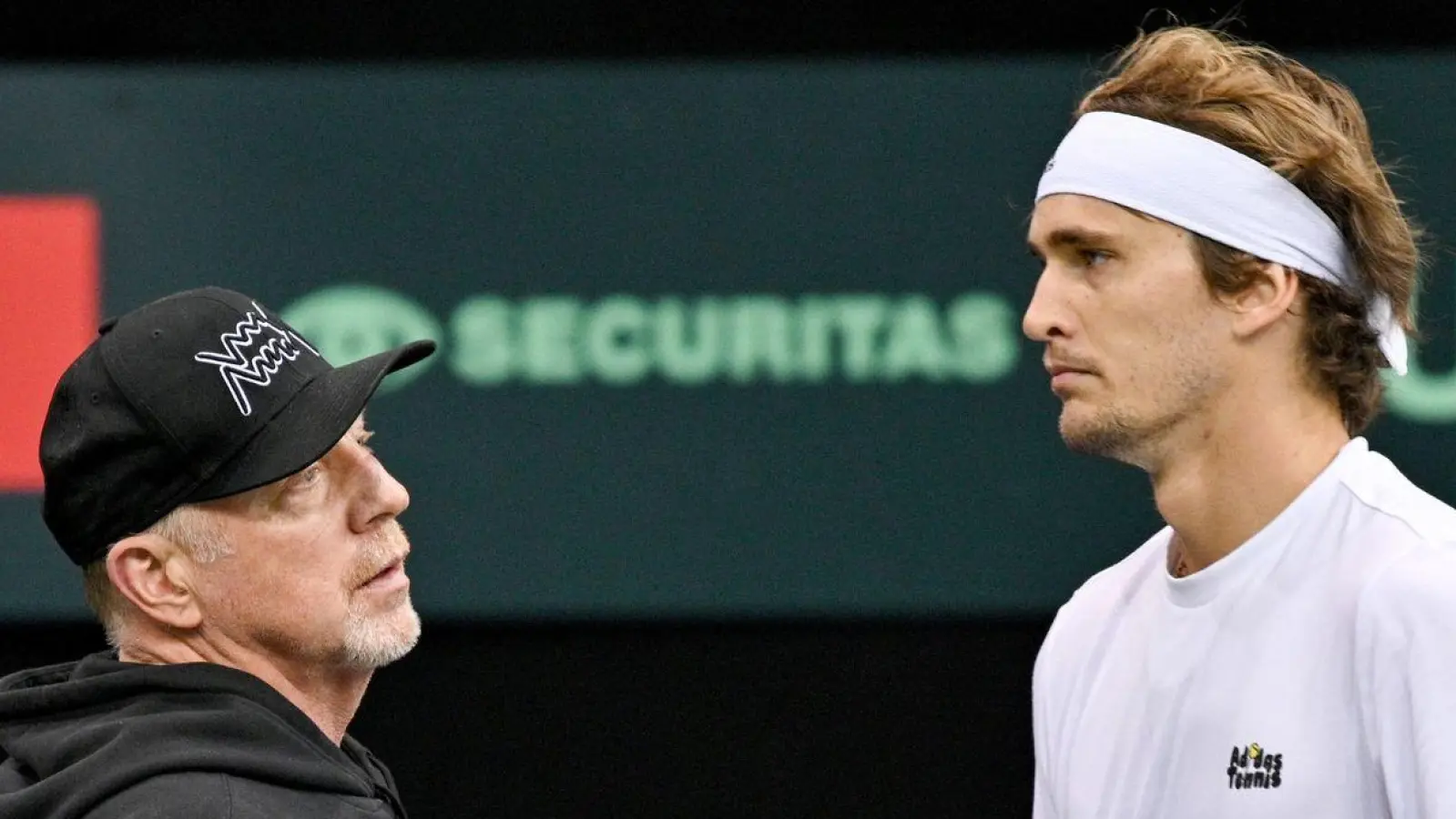 Boris Becker warnt Alexander Zverev vor dessen Gegner. (Foto: Harald Tittel/dpa)