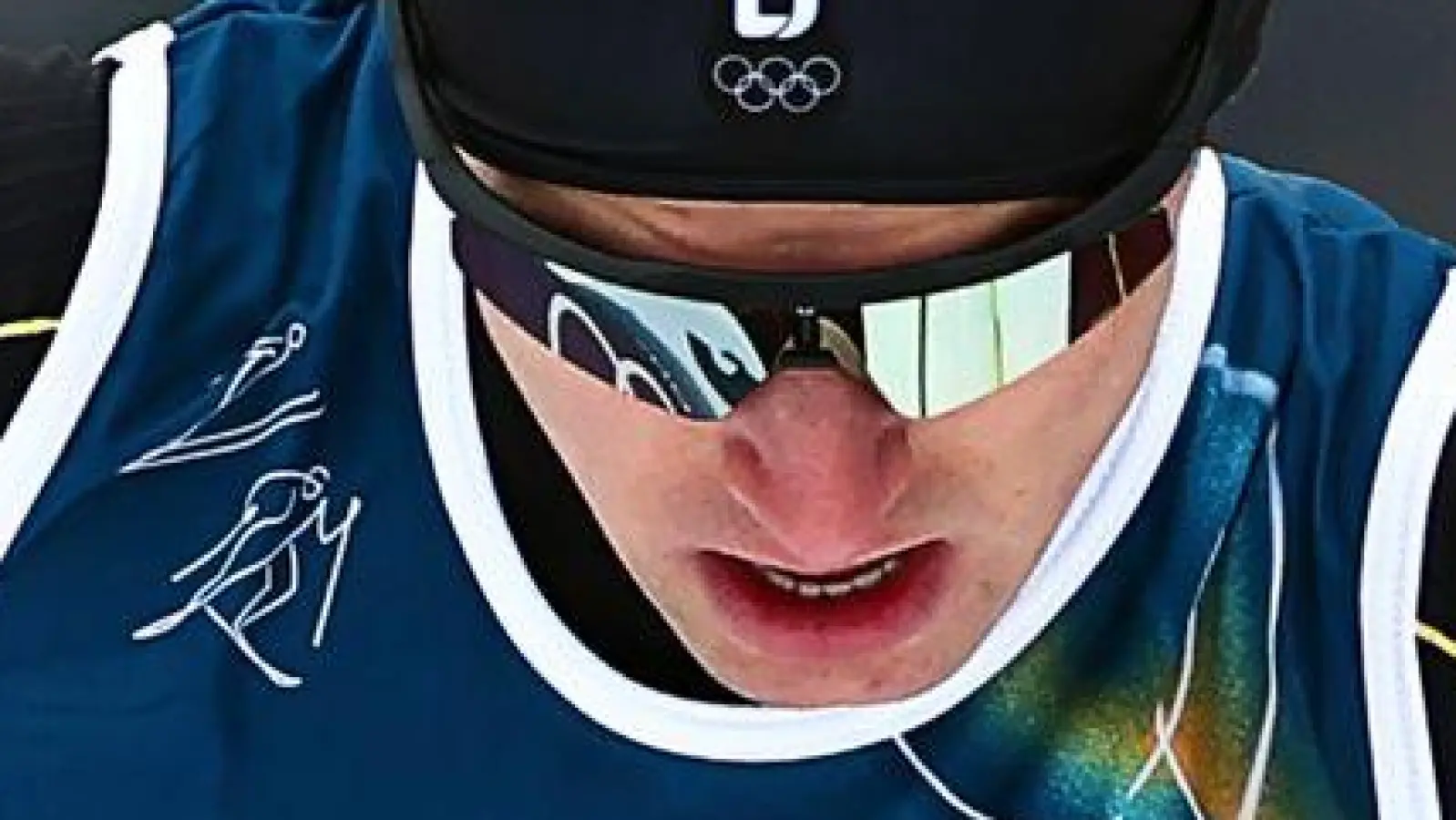 Vinzenz Geiger war bei seinem ersten Olympia-Rennen in Italien nicht in Topform. (Foto: Daniel Karmann/dpa)