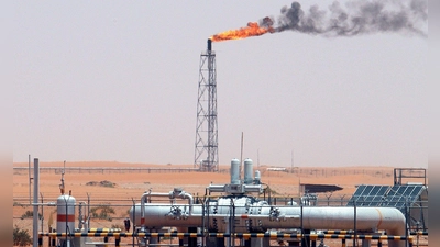 Saudi-Arabien schaltet eine wichtige Pipeline nach Angriffen ab. (Symbolbild) (Foto: Ali Haider/EPA/dpa)