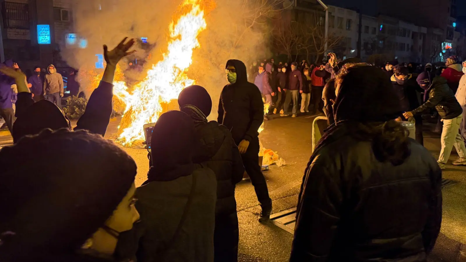 Im Iran ist ein weiteres Todesurteil im Zusammenhang mit den jüngsten Massenprotesten vollstreckt worden. Foto Archiv (Foto: Uncredited/UGC/AP/dpa)